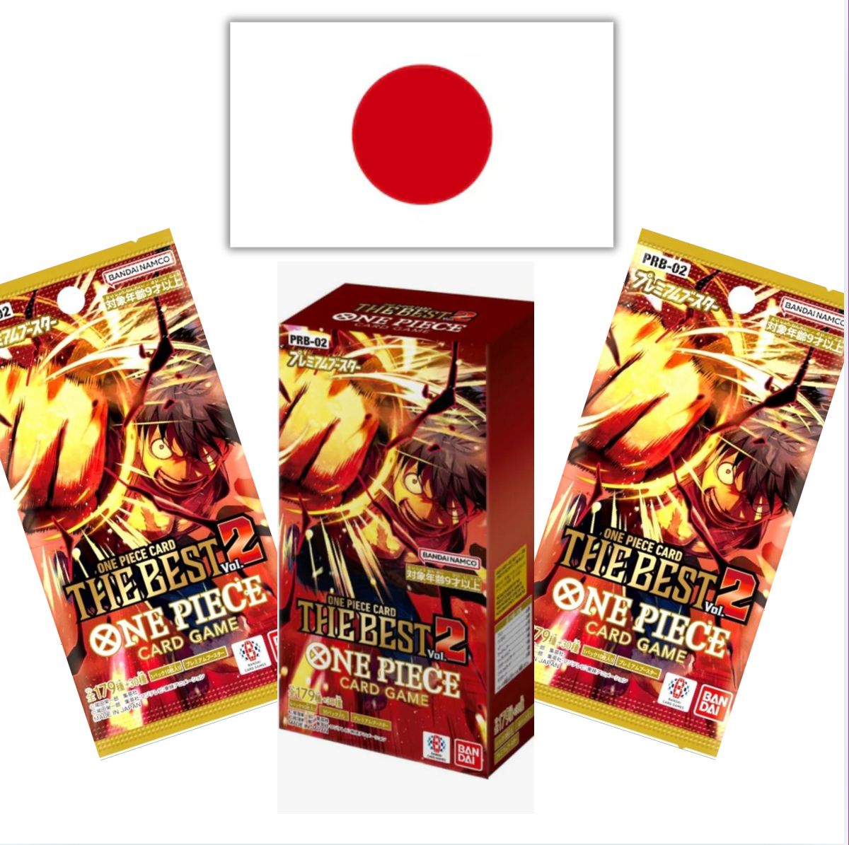 ONE PIECE PRB-02 Japanisch
